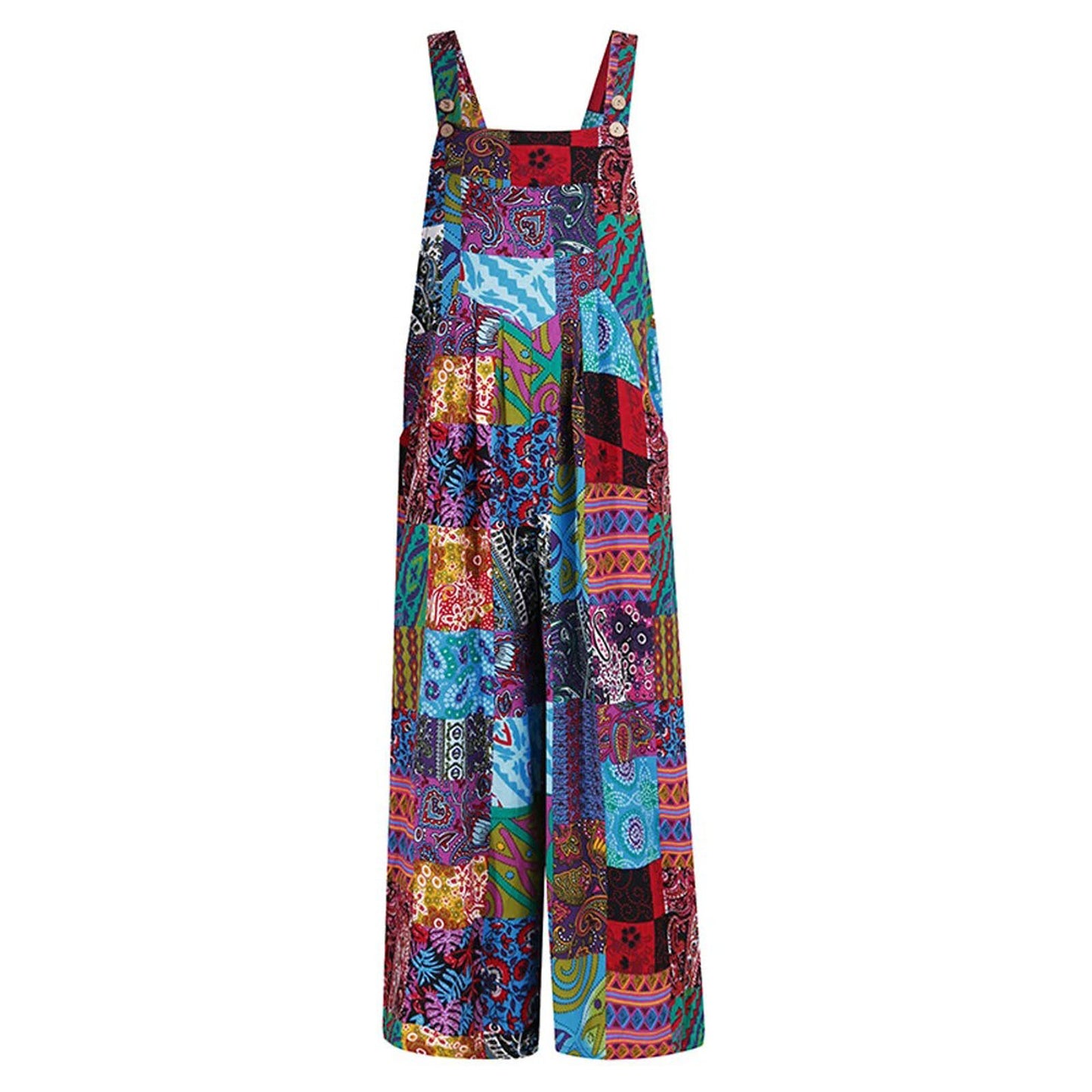 Colourful Casual Boho Jumpsuit