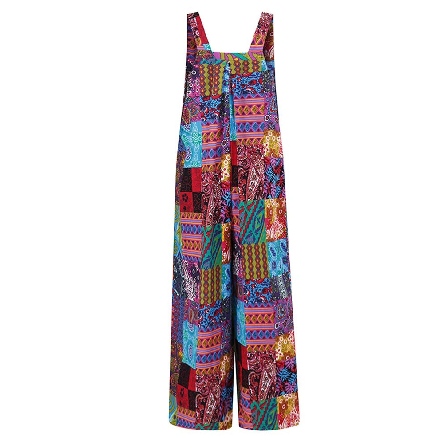 Colourful Casual Boho Jumpsuit