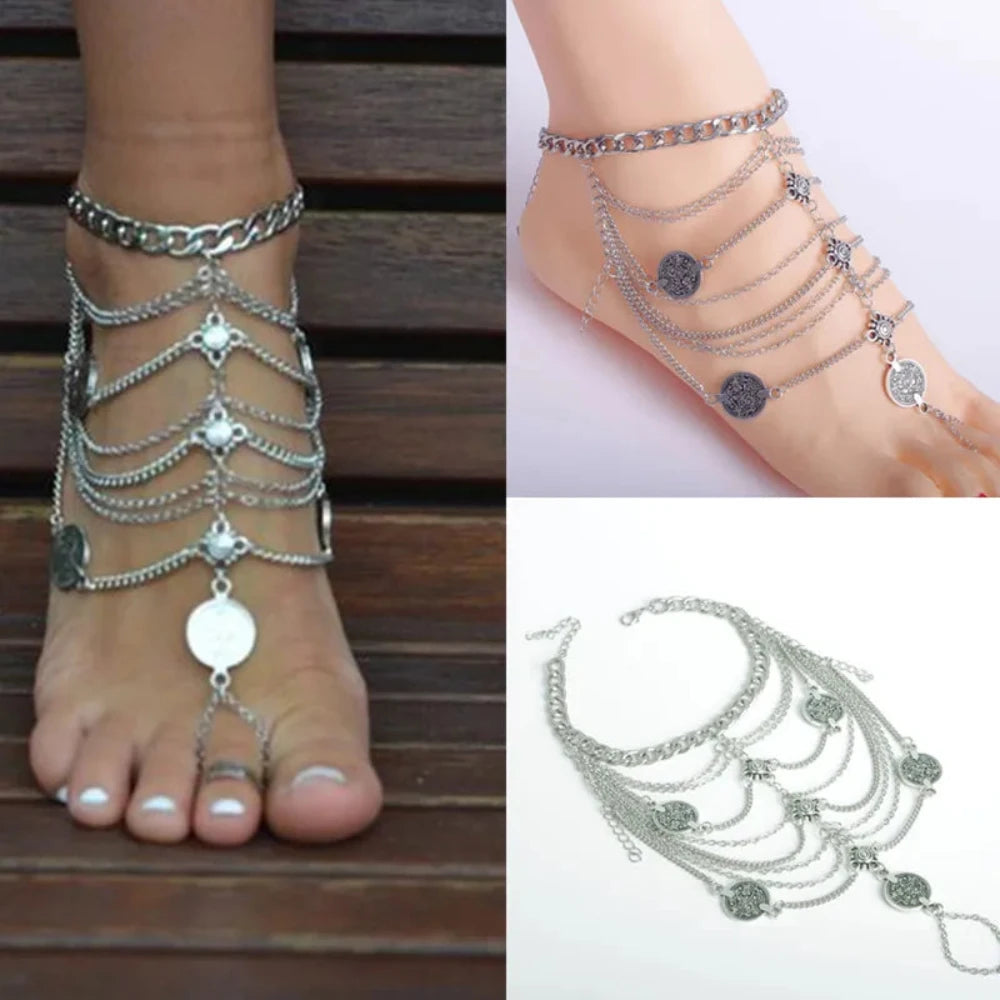 Turkish Boho Anklet Foot Bracelet