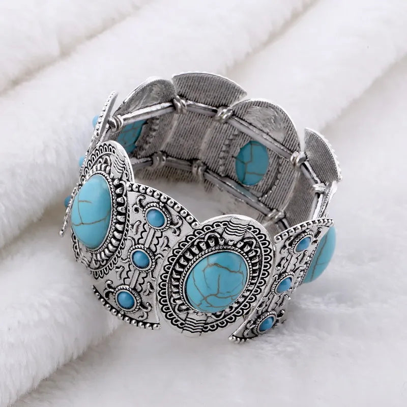 Boho Perfect Fit Turquoise Style Bracelet